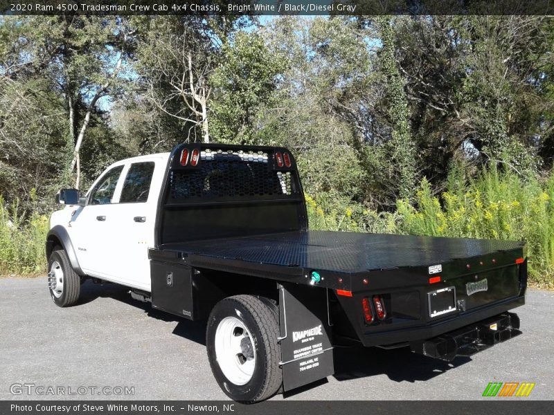 Bright White / Black/Diesel Gray 2020 Ram 4500 Tradesman Crew Cab 4x4 Chassis