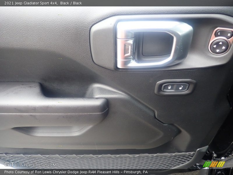 Black / Black 2021 Jeep Gladiator Sport 4x4