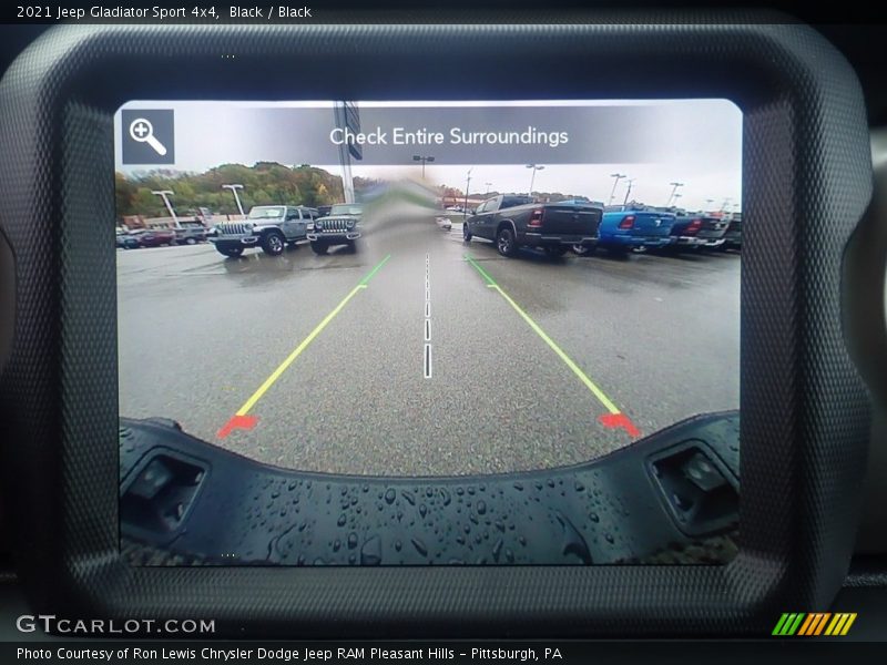 Black / Black 2021 Jeep Gladiator Sport 4x4