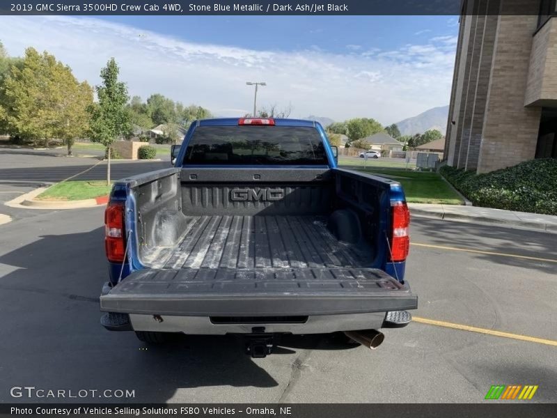Stone Blue Metallic / Dark Ash/Jet Black 2019 GMC Sierra 3500HD Crew Cab 4WD