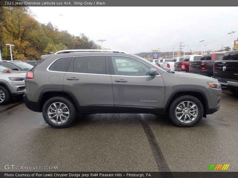 Sting-Gray / Black 2021 Jeep Cherokee Latitude Lux 4x4
