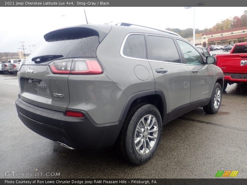 Sting-Gray / Black 2021 Jeep Cherokee Latitude Lux 4x4