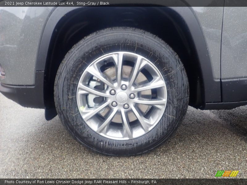 Sting-Gray / Black 2021 Jeep Cherokee Latitude Lux 4x4