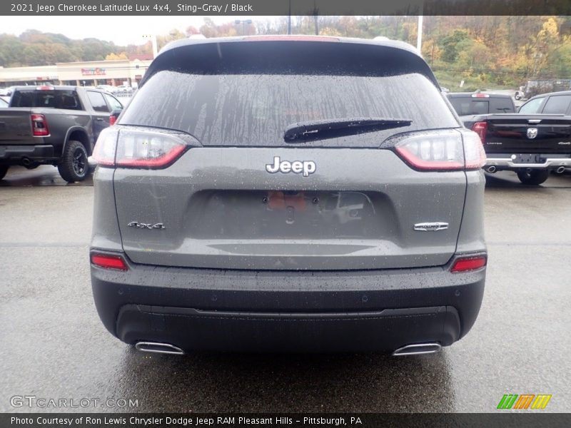 Sting-Gray / Black 2021 Jeep Cherokee Latitude Lux 4x4