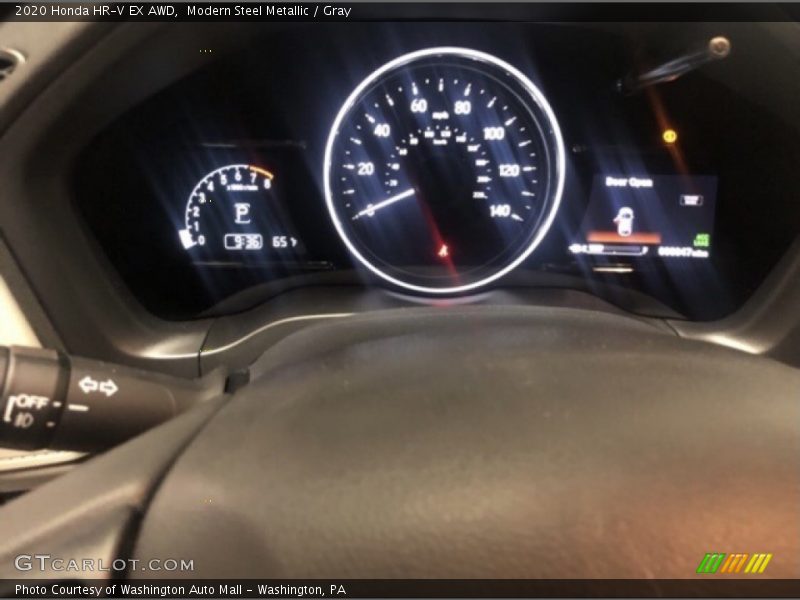 Modern Steel Metallic / Gray 2020 Honda HR-V EX AWD