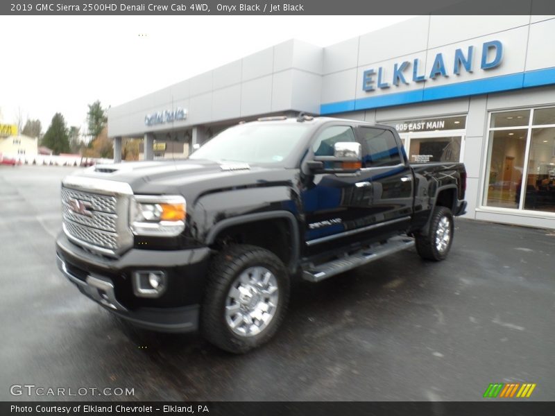 Onyx Black / Jet Black 2019 GMC Sierra 2500HD Denali Crew Cab 4WD