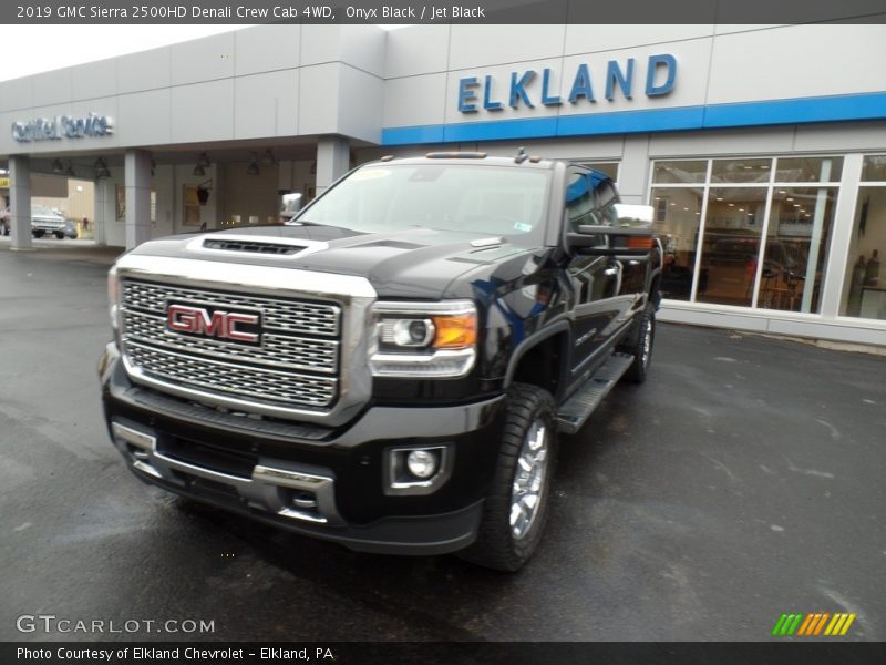 Onyx Black / Jet Black 2019 GMC Sierra 2500HD Denali Crew Cab 4WD