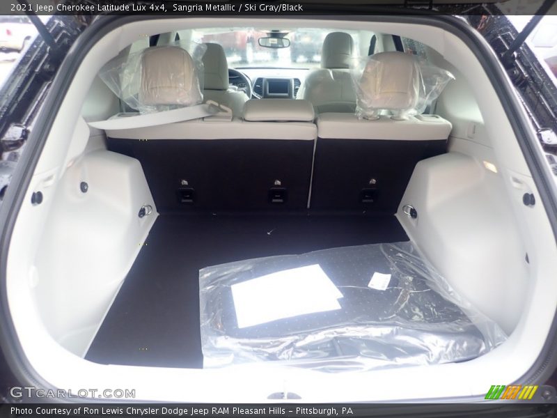 Sangria Metallic / Ski Gray/Black 2021 Jeep Cherokee Latitude Lux 4x4