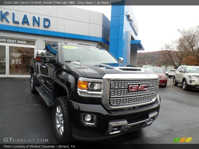 Onyx Black / Jet Black 2019 GMC Sierra 2500HD Denali Crew Cab 4WD