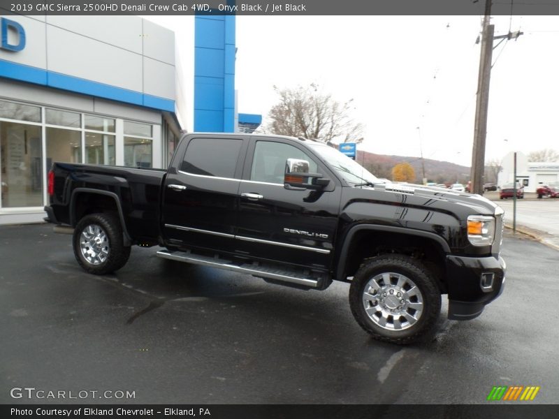 Onyx Black / Jet Black 2019 GMC Sierra 2500HD Denali Crew Cab 4WD