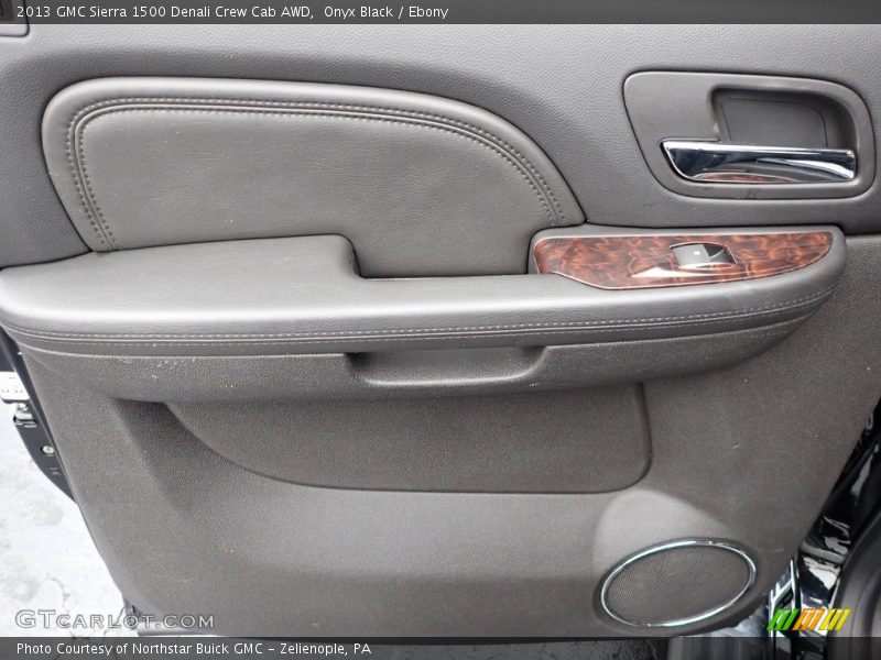 Onyx Black / Ebony 2013 GMC Sierra 1500 Denali Crew Cab AWD