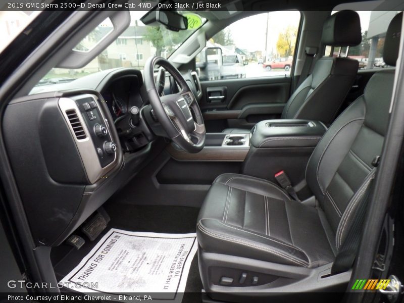 Onyx Black / Jet Black 2019 GMC Sierra 2500HD Denali Crew Cab 4WD