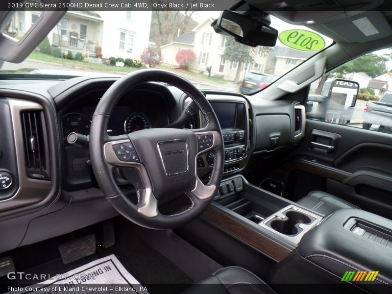 Onyx Black / Jet Black 2019 GMC Sierra 2500HD Denali Crew Cab 4WD