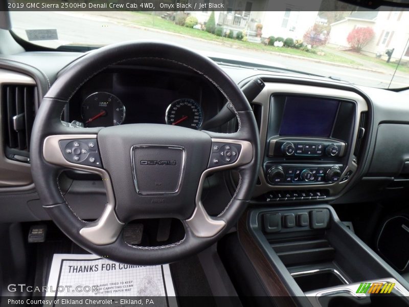 Onyx Black / Jet Black 2019 GMC Sierra 2500HD Denali Crew Cab 4WD