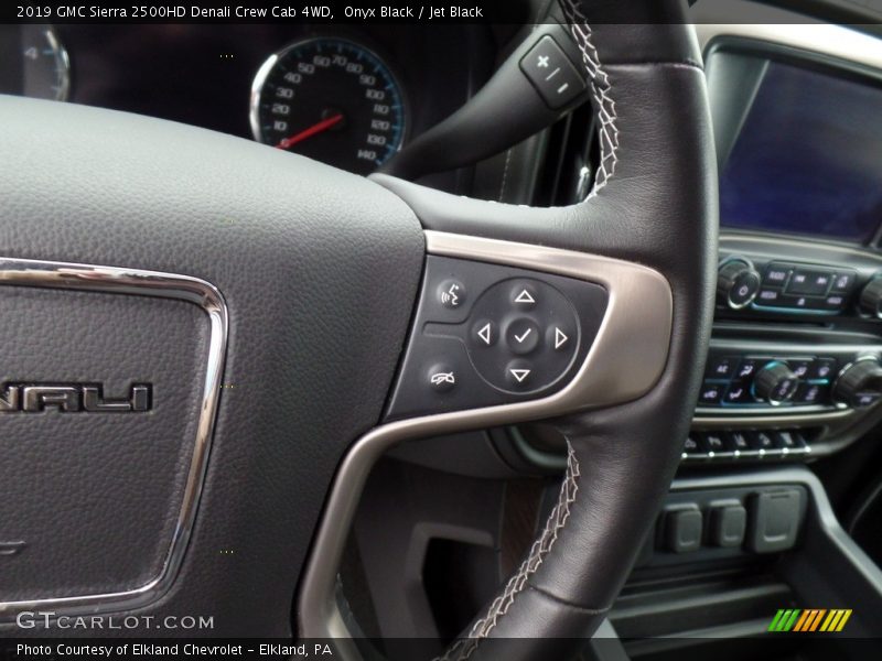Onyx Black / Jet Black 2019 GMC Sierra 2500HD Denali Crew Cab 4WD