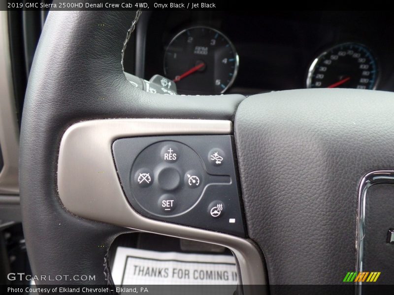 Onyx Black / Jet Black 2019 GMC Sierra 2500HD Denali Crew Cab 4WD