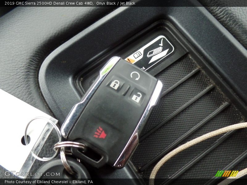 Onyx Black / Jet Black 2019 GMC Sierra 2500HD Denali Crew Cab 4WD