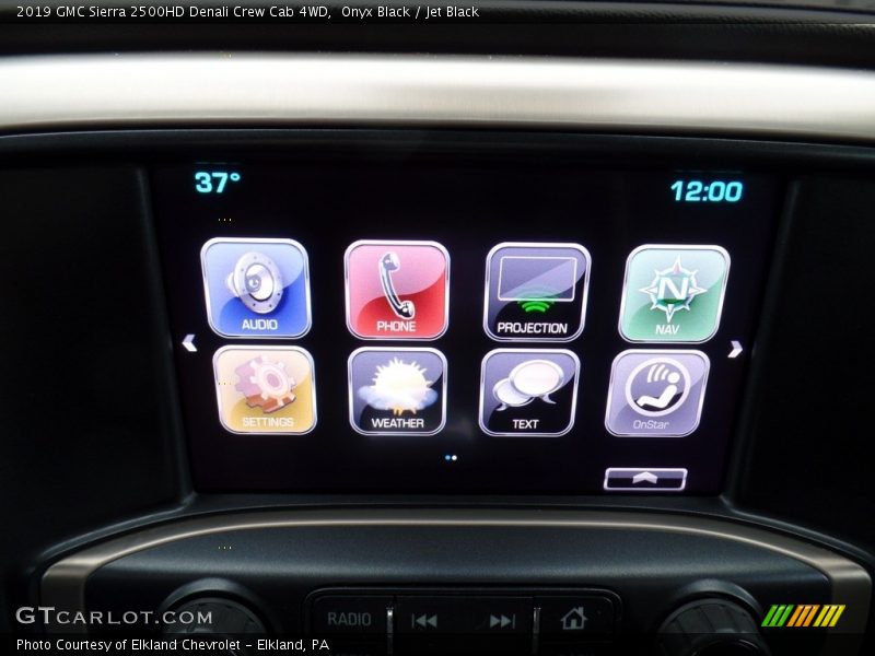 Onyx Black / Jet Black 2019 GMC Sierra 2500HD Denali Crew Cab 4WD