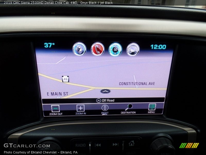 Onyx Black / Jet Black 2019 GMC Sierra 2500HD Denali Crew Cab 4WD