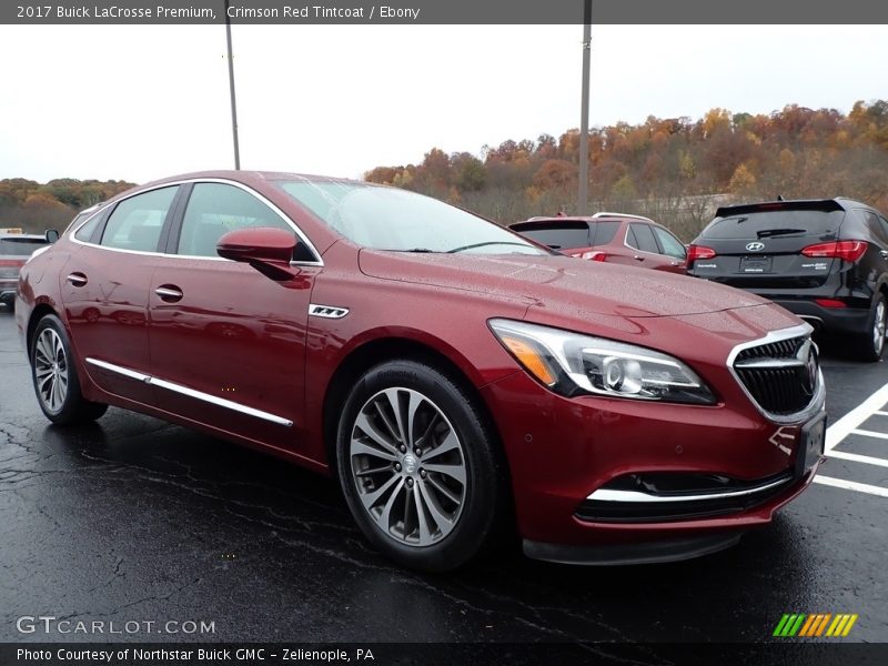 Crimson Red Tintcoat / Ebony 2017 Buick LaCrosse Premium