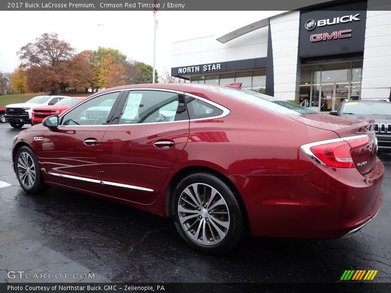 Crimson Red Tintcoat / Ebony 2017 Buick LaCrosse Premium