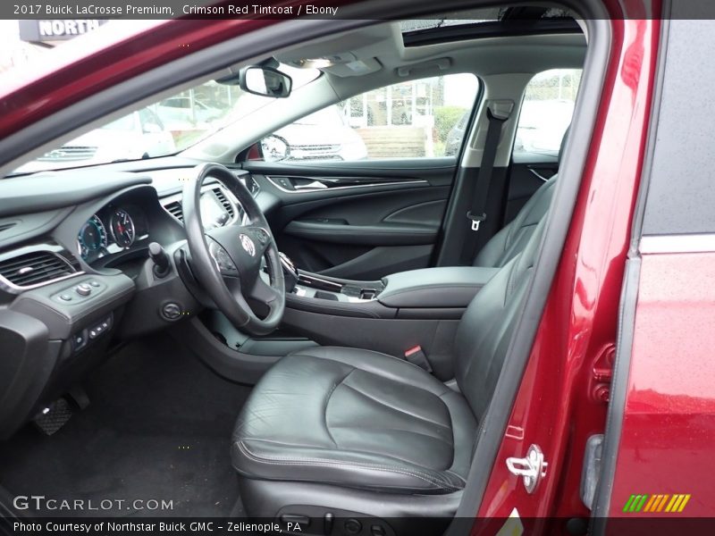 Crimson Red Tintcoat / Ebony 2017 Buick LaCrosse Premium