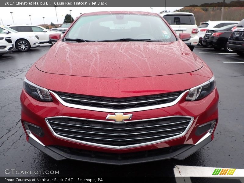 Cajun Red Tintcoat / Jet Black 2017 Chevrolet Malibu LT