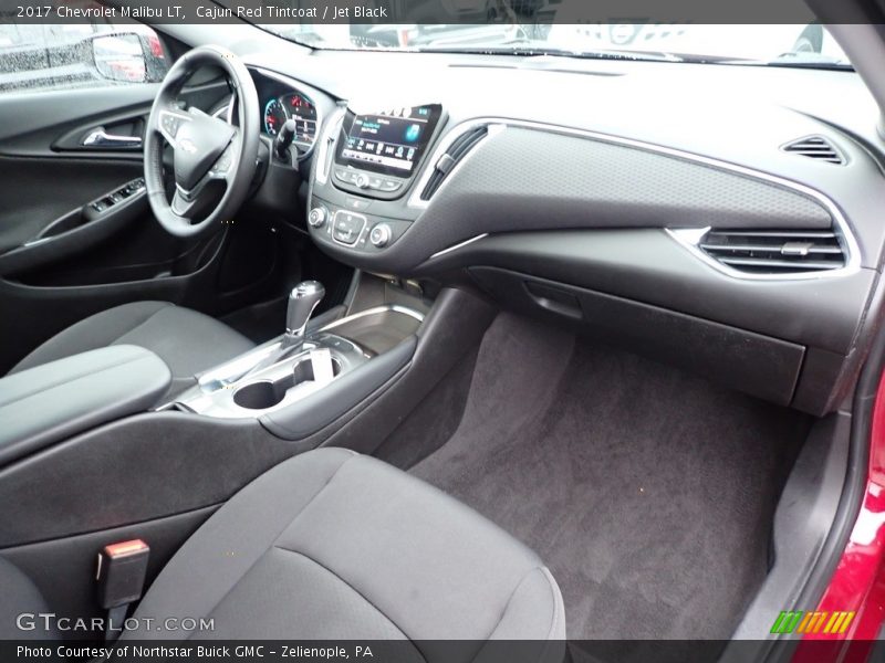 Cajun Red Tintcoat / Jet Black 2017 Chevrolet Malibu LT