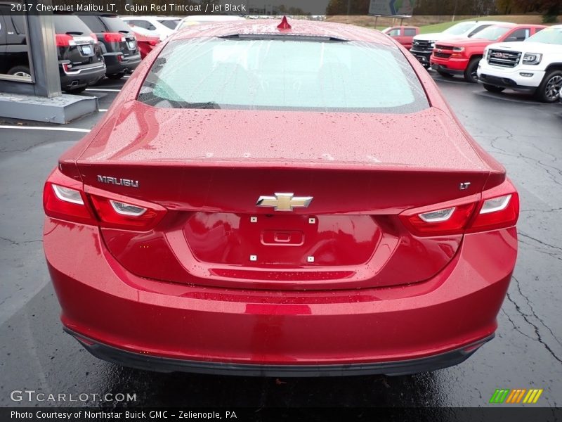 Cajun Red Tintcoat / Jet Black 2017 Chevrolet Malibu LT