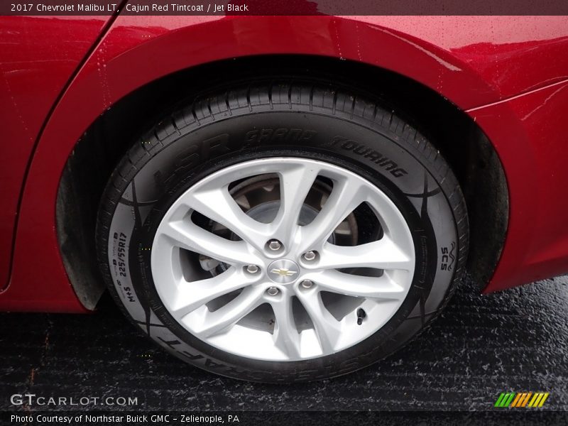 Cajun Red Tintcoat / Jet Black 2017 Chevrolet Malibu LT