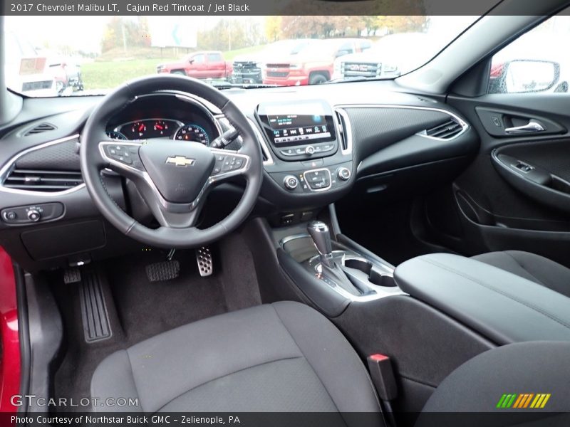 Cajun Red Tintcoat / Jet Black 2017 Chevrolet Malibu LT