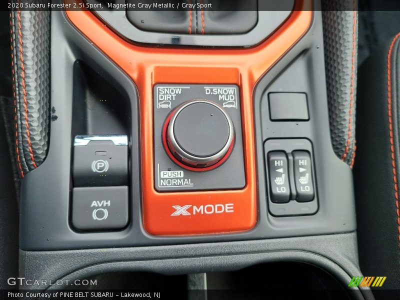 Controls of 2020 Forester 2.5i Sport