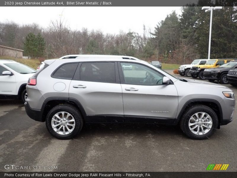 Billet Silver Metallic / Black 2020 Jeep Cherokee Latitude 4x4