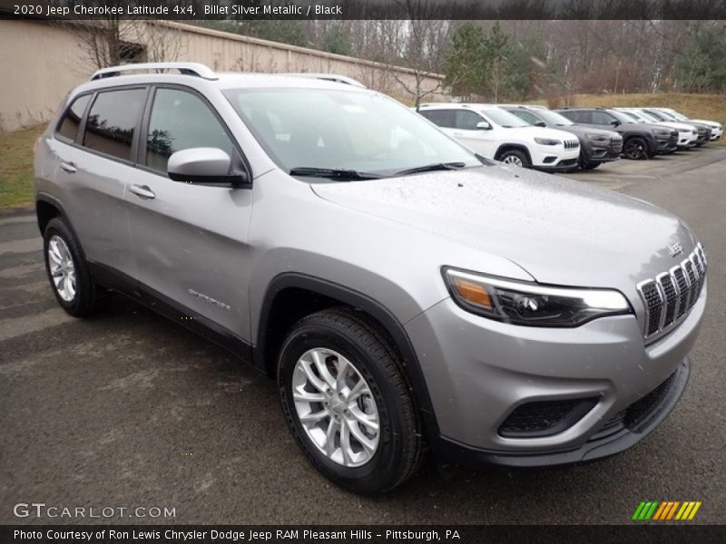 Billet Silver Metallic / Black 2020 Jeep Cherokee Latitude 4x4