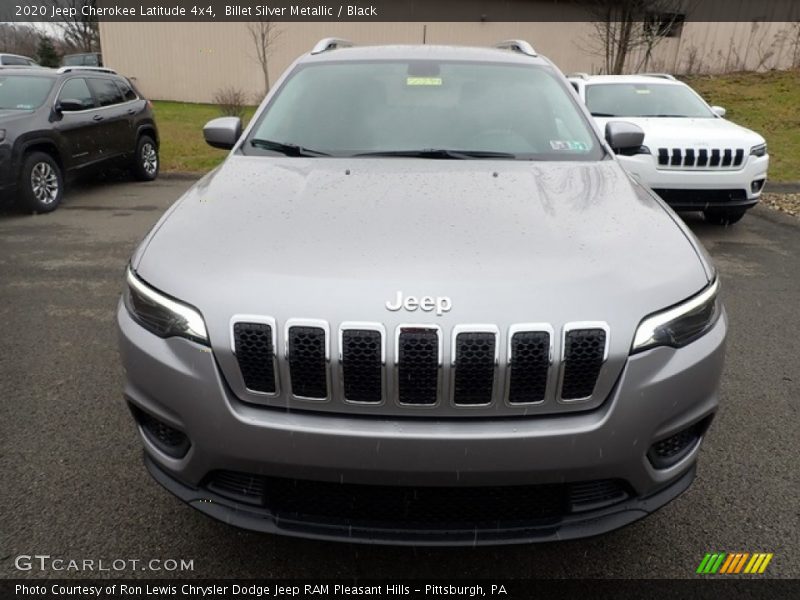 Billet Silver Metallic / Black 2020 Jeep Cherokee Latitude 4x4