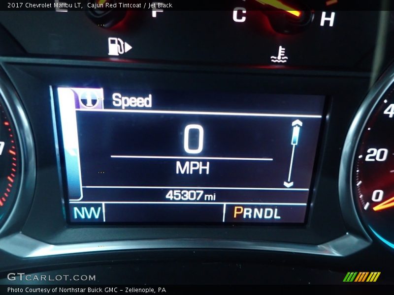 Cajun Red Tintcoat / Jet Black 2017 Chevrolet Malibu LT