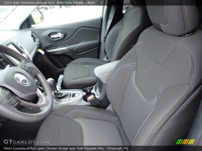 Billet Silver Metallic / Black 2020 Jeep Cherokee Latitude 4x4