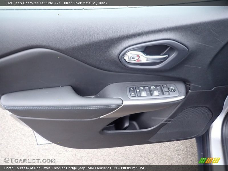 Billet Silver Metallic / Black 2020 Jeep Cherokee Latitude 4x4