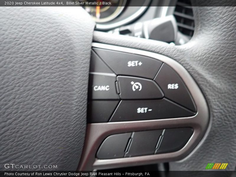 Billet Silver Metallic / Black 2020 Jeep Cherokee Latitude 4x4