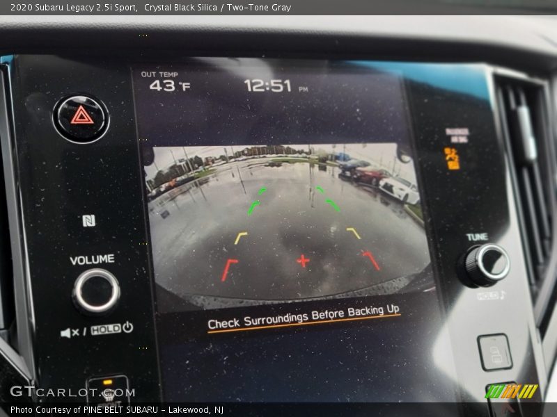 Crystal Black Silica / Two-Tone Gray 2020 Subaru Legacy 2.5i Sport