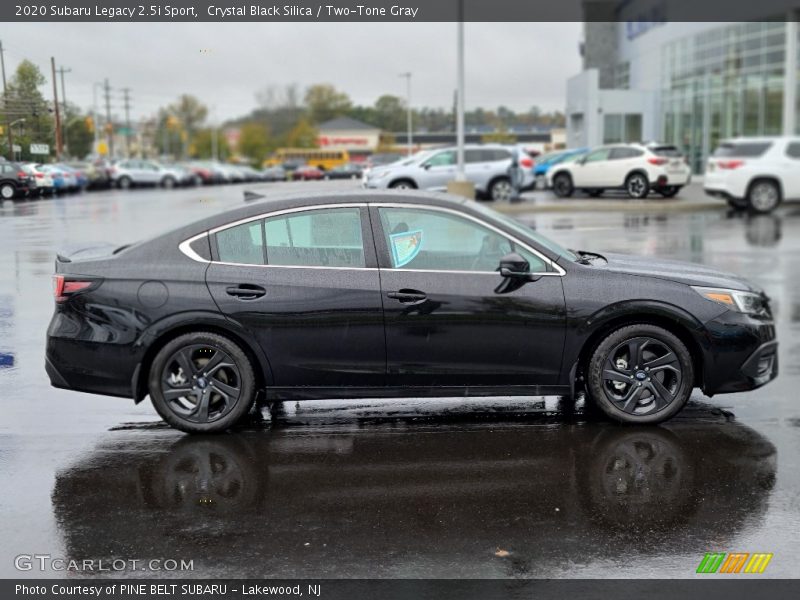 Crystal Black Silica / Two-Tone Gray 2020 Subaru Legacy 2.5i Sport
