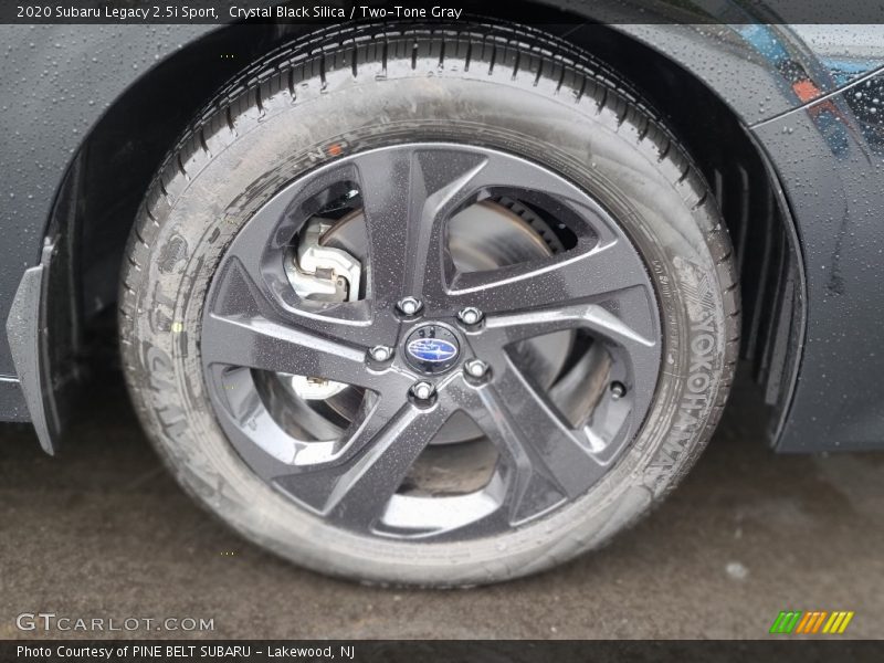Crystal Black Silica / Two-Tone Gray 2020 Subaru Legacy 2.5i Sport