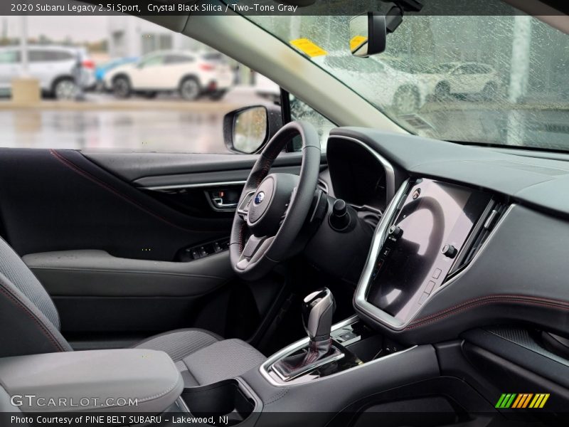 Crystal Black Silica / Two-Tone Gray 2020 Subaru Legacy 2.5i Sport
