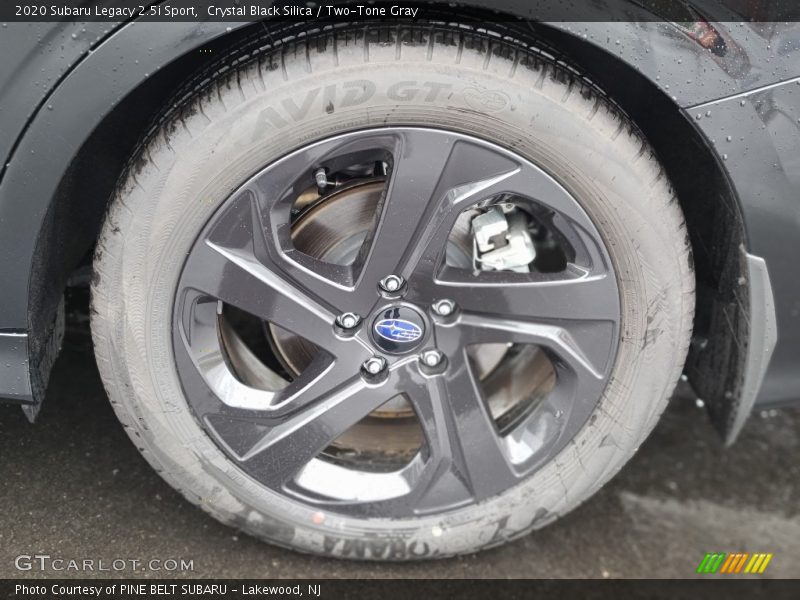Crystal Black Silica / Two-Tone Gray 2020 Subaru Legacy 2.5i Sport