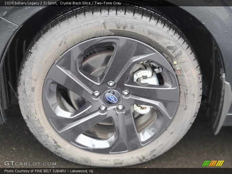 Crystal Black Silica / Two-Tone Gray 2020 Subaru Legacy 2.5i Sport