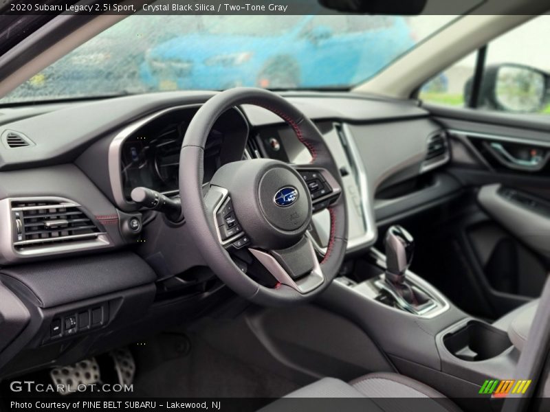 Crystal Black Silica / Two-Tone Gray 2020 Subaru Legacy 2.5i Sport