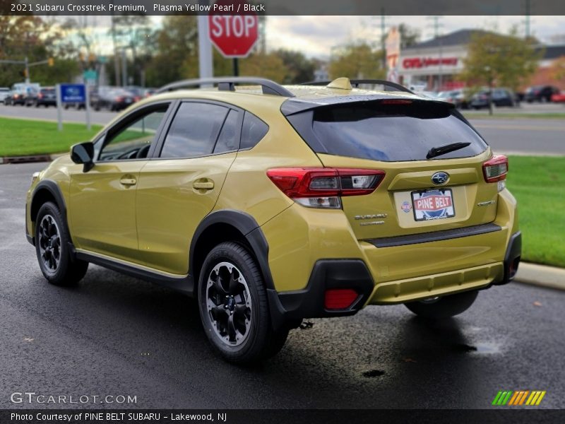 Plasma Yellow Pearl / Black 2021 Subaru Crosstrek Premium