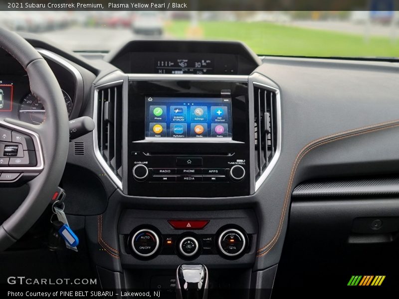 Plasma Yellow Pearl / Black 2021 Subaru Crosstrek Premium