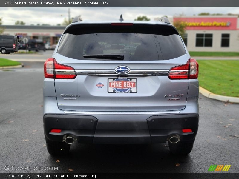 Ice Silver Metallic / Slate Black 2021 Subaru Ascent Limited