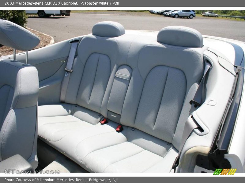 Alabaster White / Ash 2003 Mercedes-Benz CLK 320 Cabriolet